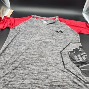 NEW Womens Sz XL UFC Shirt Fist Logo Space Dye Tee